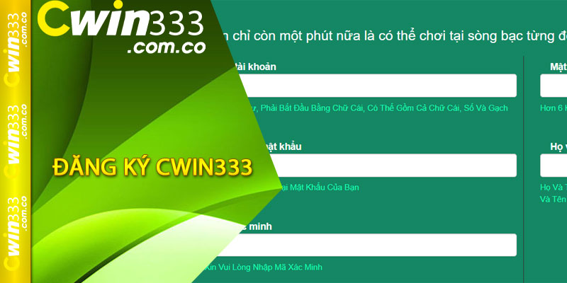 đăng ký cwin333
